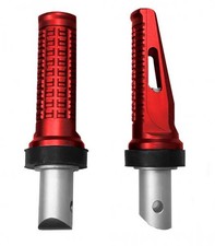 Aluminium Pedale hinten für